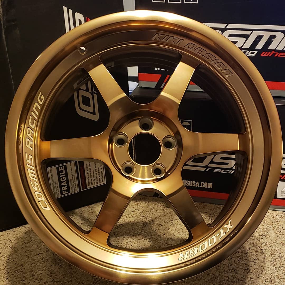Cosmis Racing XT-006R Hyper Bronze Wheel 18x9 +30mm 5x100 – none