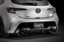Load image into Gallery viewer, TOM'S Racing- Rear Bumper Diffuser for 2019+ Toyota Corolla Hatchback (FRP-Painted-Matte Black)