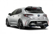 Load image into Gallery viewer, TOM'S Racing- Rear Bumper Diffuser for 2019+ Toyota Corolla Hatchback (FRP-Painted-Matte Black)