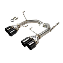 Load image into Gallery viewer, DC Sports 2015-2021 Subaru WRX/STI 2.0L & 2.5L Muffler Delete System "Black Polished Tips"