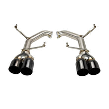 Load image into Gallery viewer, DC Sports 2015-2021 Subaru WRX/STI 2.0L & 2.5L Muffler Delete System "Black Polished Tips"