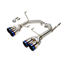 Load image into Gallery viewer, DC Sports 2015-2021 Subaru WRX/STI 2.0L & 2.5L Muffler Delete System "Burnt Tips"