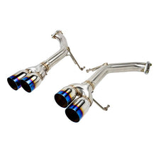 Load image into Gallery viewer, DC Sports 2015-2021 Subaru WRX/STI 2.0L & 2.5L Muffler Delete System "Burnt Tips"