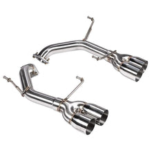 Load image into Gallery viewer, DC Sports 2015-2021 Subaru WRX/STI 2.0L & 2.5L Muffler Delete System "Polished Tips"