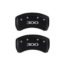 Load image into Gallery viewer, MGP 4 Caliper Covers Engraved Front & Rear 300 Red finish silver ch