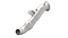 Load image into Gallery viewer, Kooks 2020 Toyota Supra 4in SS Green *CATTED* Downpipe(No shipping to california)