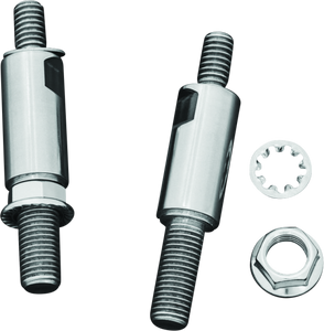 Kuryakyn Raised Mirror Adaptors Metric Models (Excluding Yamaha) Chrome