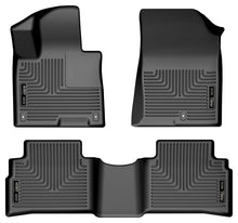 Load image into Gallery viewer, Husky Liners 2023 Kia Sportage WeatherBeater Front &amp; 2nd Seat Floor Liners - Black