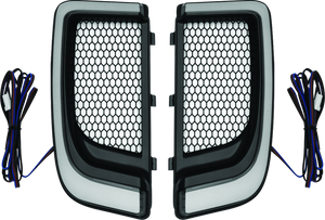 Kuryakyn Tracer Lower Fairing Grill Black