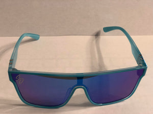 Street Dreamz Clothing Co - Blue Frame Polarized Fashion Sun Glasses