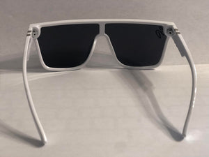 Street Dreamz Clothing Co - White Frame Polarized Fashion Sun Glasses