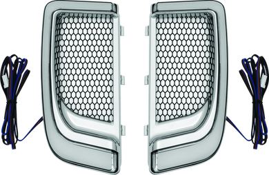 Kuryakyn Tracer Lower Fairing Grill Chrome