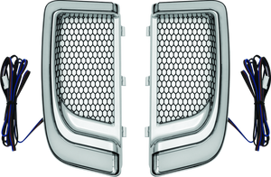 Kuryakyn Tracer Lower Fairing Grill Chrome