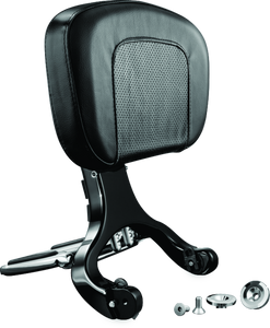 Kuryakyn Multi-Purpose Backrest Black & Chrome