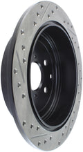 Load image into Gallery viewer, StopTech Sport Drilled &amp; Slotted Rotor - Rear Left