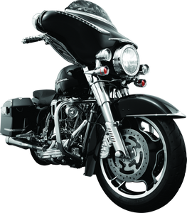 Kuryakyn Front Fender Side Trim Chrome