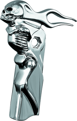 Kuryakyn Zombie Front Shift Arm Cover 82-16 Touring Chrome