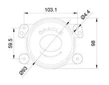 Load image into Gallery viewer, Oracle Jeep Wrangler JK/JL/JT High Performance W LED Fog Lights - ColorSHIFT - Dynamic SEE WARRANTY