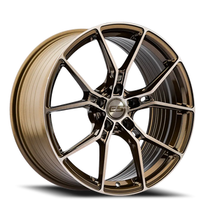 E5 Wheels "Daytona" C8 20x11 +45 "FRONTS"/ Brushed Bronze Tint/Spun Forged