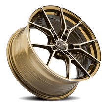 Load image into Gallery viewer, E5 Wheels &quot;Daytona&quot; C8 19x9 +35 &quot;FRONTS&quot;/ Brushed Bronze Tint/Spun Forged