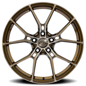 E5 Wheels "Daytona" C8 19x9 +35 "FRONTS"/ Brushed Bronze Tint/Spun Forged