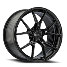 Load image into Gallery viewer, E5 Wheels &quot;Daytona&quot; C6 &amp; C7 19x9.5 +53 &quot;FRONTS&quot;/ Gloss Black/Spun Forged