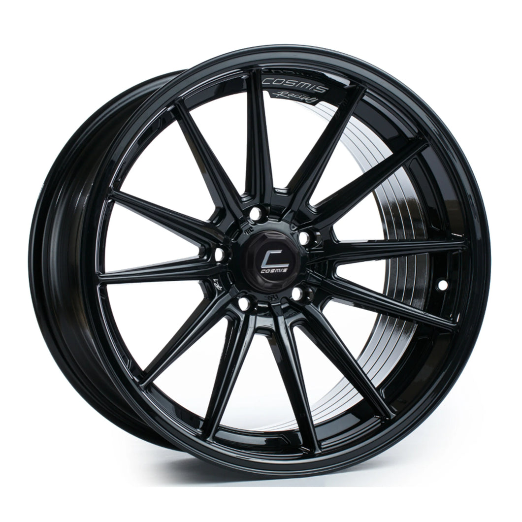 Cosmis Racing R1 Black Wheel 18x9.5 +35 5x120