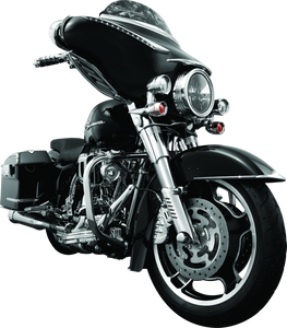 Kuryakyn Front Fender Side Trim Chrome