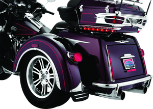 Kuryakyn Rear Fender Flares For Trikes Chrome