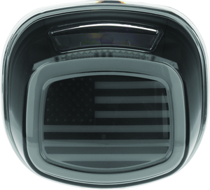 Kuryakyn Freedom Taillight Smoke Lens With License Light