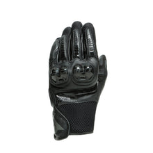 Load image into Gallery viewer, Dainese Mig 3 Unisex Leather Gloves Black/Black - Large