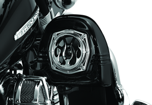 Kuryakyn Flame Speaker Grills Chrome
