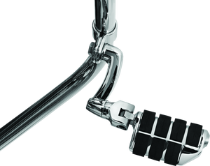 Kuryakyn Longhorn Offset Dually ISO Peg With 1-1/2in Clamp Chrome