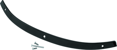 Kuryakyn Smooth Windshield Trim 14-Up Touring Gloss Black