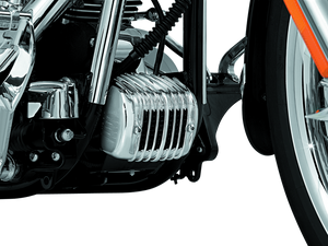 Kuryakyn Regulator Cover  01-17 Softail Chrome