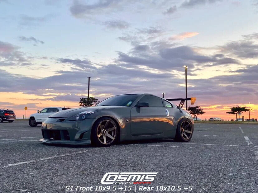 Cosmis Inner Line S1 Cosmis Racing S1 Hyper Bronze Wheel 18x9.5 +15 5x114.3 – none