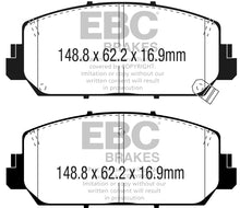 Load image into Gallery viewer, EBC 16+ Acura ILX 2.4 Redstuff Front Brake Pads