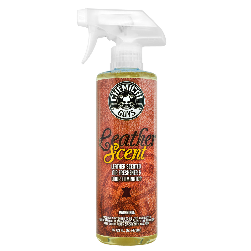 Chemical Guys Leather Scent Air Freshener & Odor Eliminator - 16oz