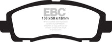 Load image into Gallery viewer, EBC 09-14 Acura TL 3.5 Greenstuff Front Brake Pads