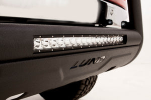 Lund 2019 Chevrolet Silverado 1500 Bull Bar w/ Light & Wiring-Blk - Black