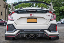 Load image into Gallery viewer, Rally Armor 17-21 Honda Civic Type R Black UR Mud Flap w/ White Logo