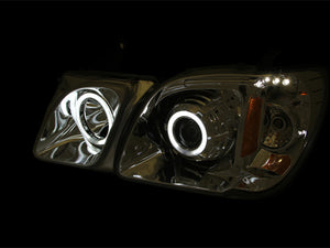 ANZO 1998-2007 Lexus Lx470 Projector Headlights w/ Halo Chrome (CCFL)