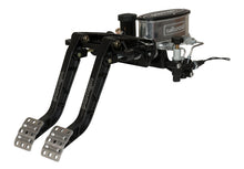 Load image into Gallery viewer, Wilwood Adjustable-Tandem Dual Pedal - Brake / Clutch - Fwd. Swing Mount - 6.25:1 - Black E-Coat