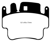 Load image into Gallery viewer, EBC 98-05 Porsche 911 996 3.4 Carrera 2 (Iron Rotor) Redstuff Frt Brake Pad (Check EBC Fit Guide)