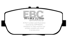 Load image into Gallery viewer, EBC 06-15 Mazda Miata MX5 2.0 Redstuff Rear Brake Pads