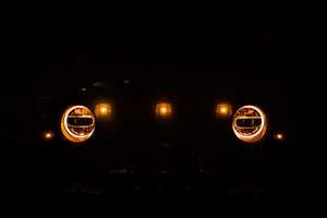 DV8 Offroad 2018+ Jeep JL Grill Amber Marker Lights