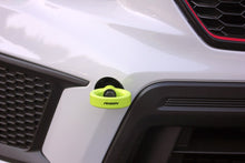 Load image into Gallery viewer, Perrin 18-21 WRX/STI / 13-20 &amp; 2022 BRZ / 17-20 Toyota 86 Front Tow Hook Kit - Neon Yellow