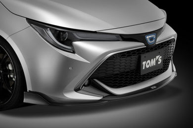 TOM'S Racing- Front Diffuser for 2019+ Toyota Corolla Hatchback (FRP-Painted- Matte Black)