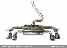 Load image into Gallery viewer, AWE Tuning MK7 VW Golf R SwitchPath Exhaust w/Diamond Black Tips 102mm