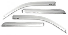 Load image into Gallery viewer, AVS 2019 Chevrolet Silverado / GMC Sierra Front &amp; Rear Ventvisor Window Deflectors 4pc - Chrome